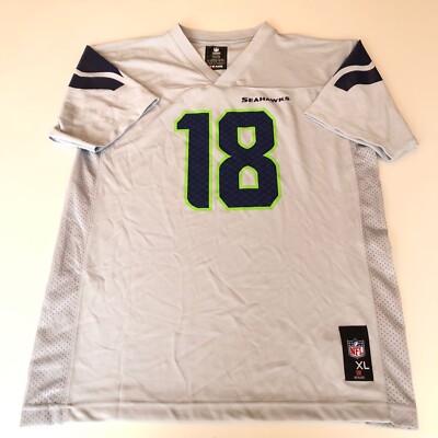 Seattle Seahawks NFL Team Apparel Rice #18 Size Youth X-Large | eBay