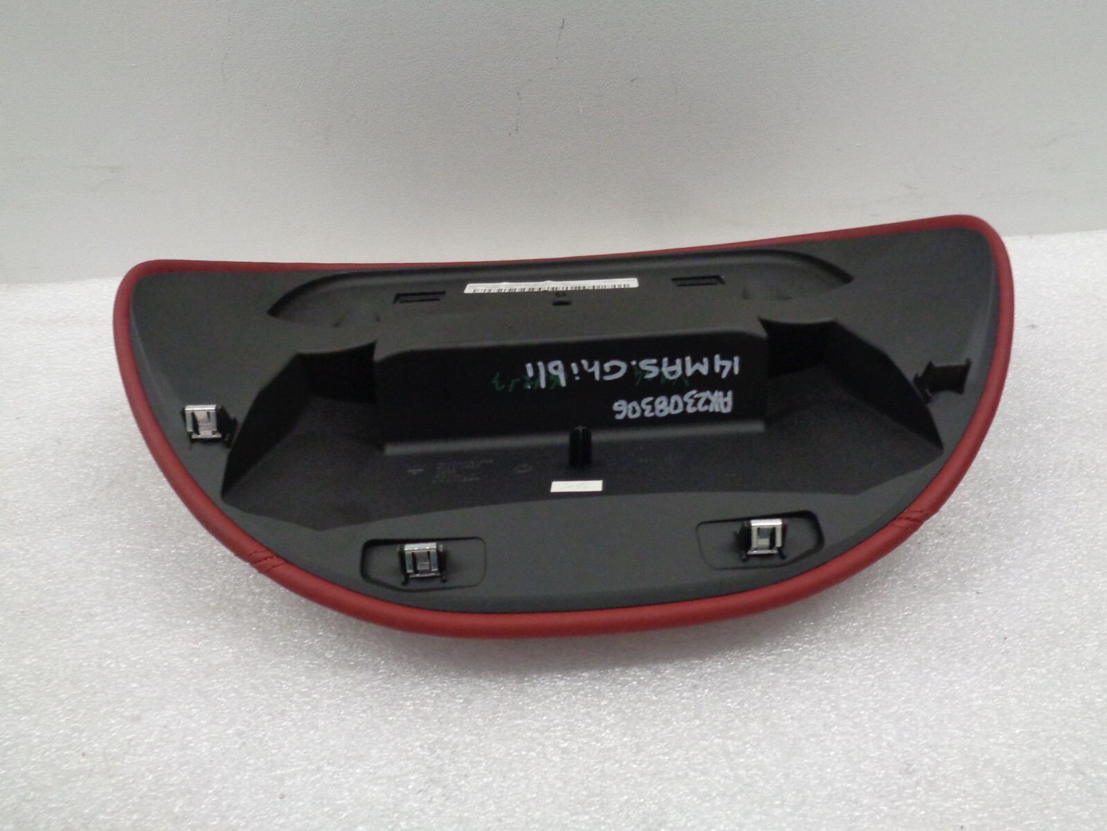 14-17 Maserati Ghibli Gauge Dash Speedometer Cover Trim Pad Red OEM AK2308306