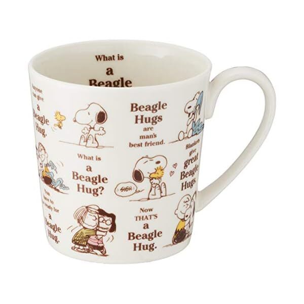 Peanuts Snoopy Hug Plenty Mug 350ml White 604138