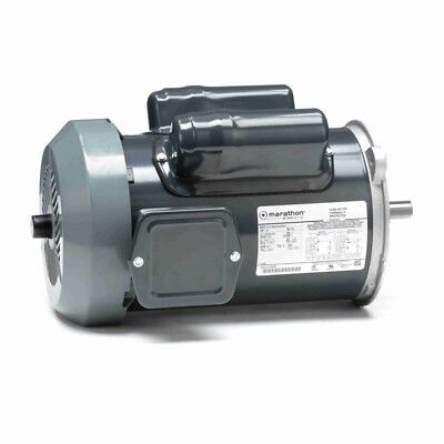 Marathon Motors 5KCR49WN0295U Capacitor-Start/Run General Purpose Motor, 1.5 HP