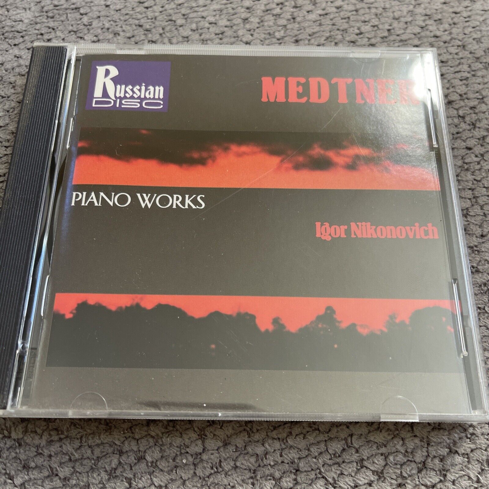 Medtner: Piano Works (CD, Jun-1995, Russian Disc) Excellent NM