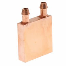1Pcs Quality Copper Water Cooling Block CPU Radiator Heat Sink 40x40mm