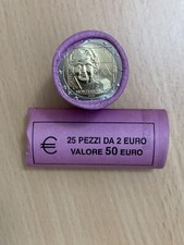 ITALY 2020 25 x 2 EURO MARIA MONTESSORI ROLL VISIBLE YEAR ROLL NOT BLIND