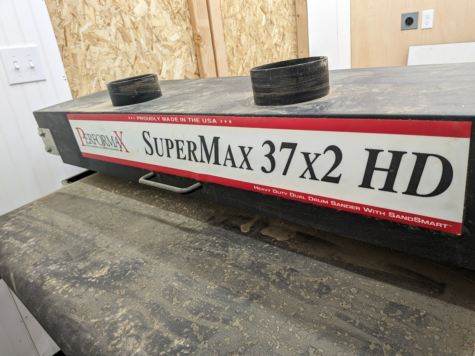 Supermax 37x2 HD Dual Drum Sander eBay