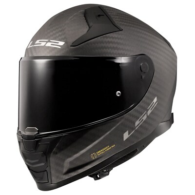 LS2 FF811 Vector II Carbon Solid Matt Black Gr. 3XL Motorradhelm Carbonhelm