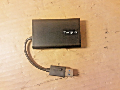 Targus ACH122EUZ USB 3.0 Hub mit Gigabit Ethernet LAN 3 x USB 3.0