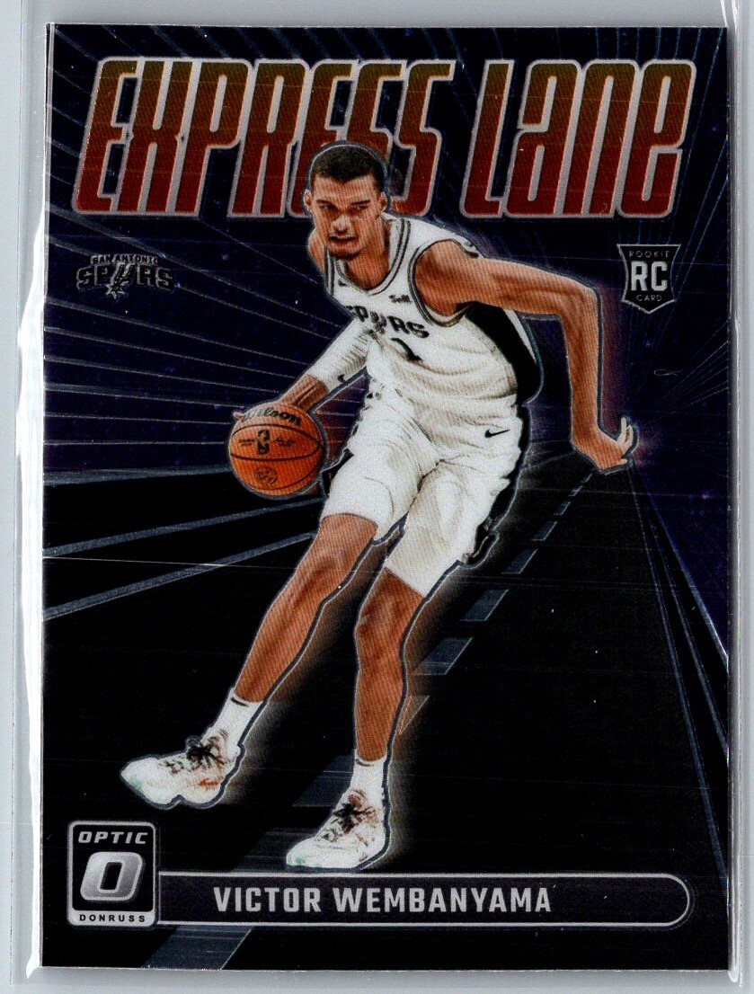2023-24 EXPRESS LANE VICTOR WEMBANYAMA RC SAN ANTONIO SPURS #8 | eBay