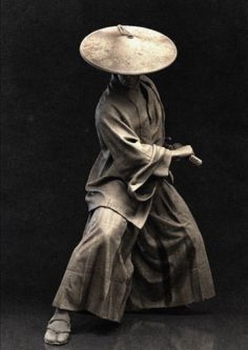 Samurai NInja Edo Travel Hat Natural Bamboo Sandogasa Cosplay Japan Express - Picture 10 of 11