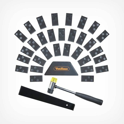 Laminate Flooring Kit Fitting Installation 30 Spacers Wedges Pull