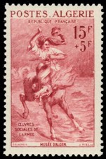 ALGERIA B91 - Army Welfare Fund "The Giaour" (pb90727)