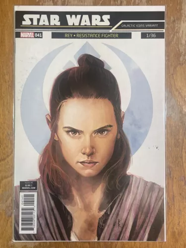 Star Wars #41 (2018) ~ Rod Reis Rey Galactic Icons Variant