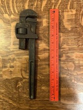 Vintage Rigid 14โ Pipe Wrench Ridge Tool Co. Made In USA. - WORKS