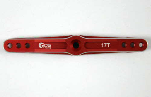 Servo brazo de aleación GDS Racing 17T azul para HPI Baja 5B 5T Losi 5T DBXL Rcmk XCR - Imagen 11 de 12