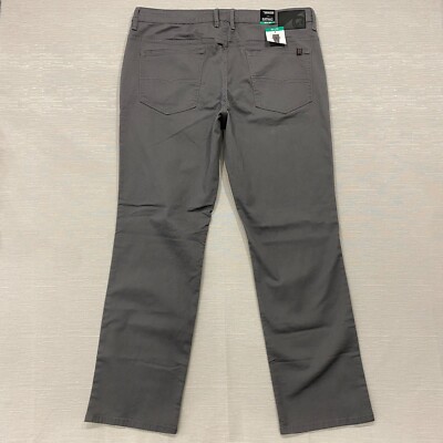 Buffalo David Bitton SAM Jeans Mens 38 x 32 Slim Fit Straight Gray
