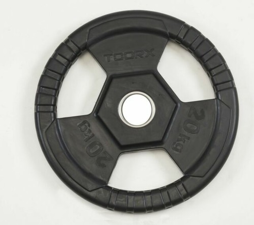 Set Pesi 20kg HOMCOM - Bilanciere E Manubri Regolabili Con Dischi In Plastica, Rosso E Nero - Foto 7