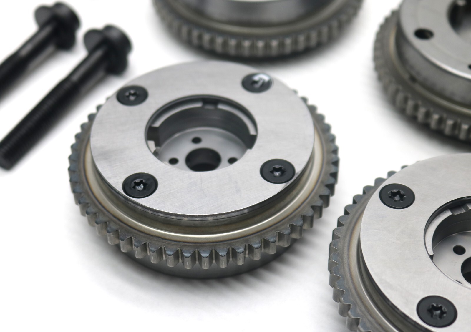 New Redesigned & Improved 3.5L EcoBoost 4-Pc Cam Phaser Set w/Hardware VVT Gears