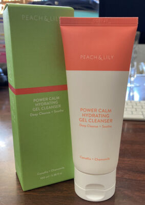 Peach and Lily Power Calm Hydrating Gel Cleanser 3.38 Fl Oz