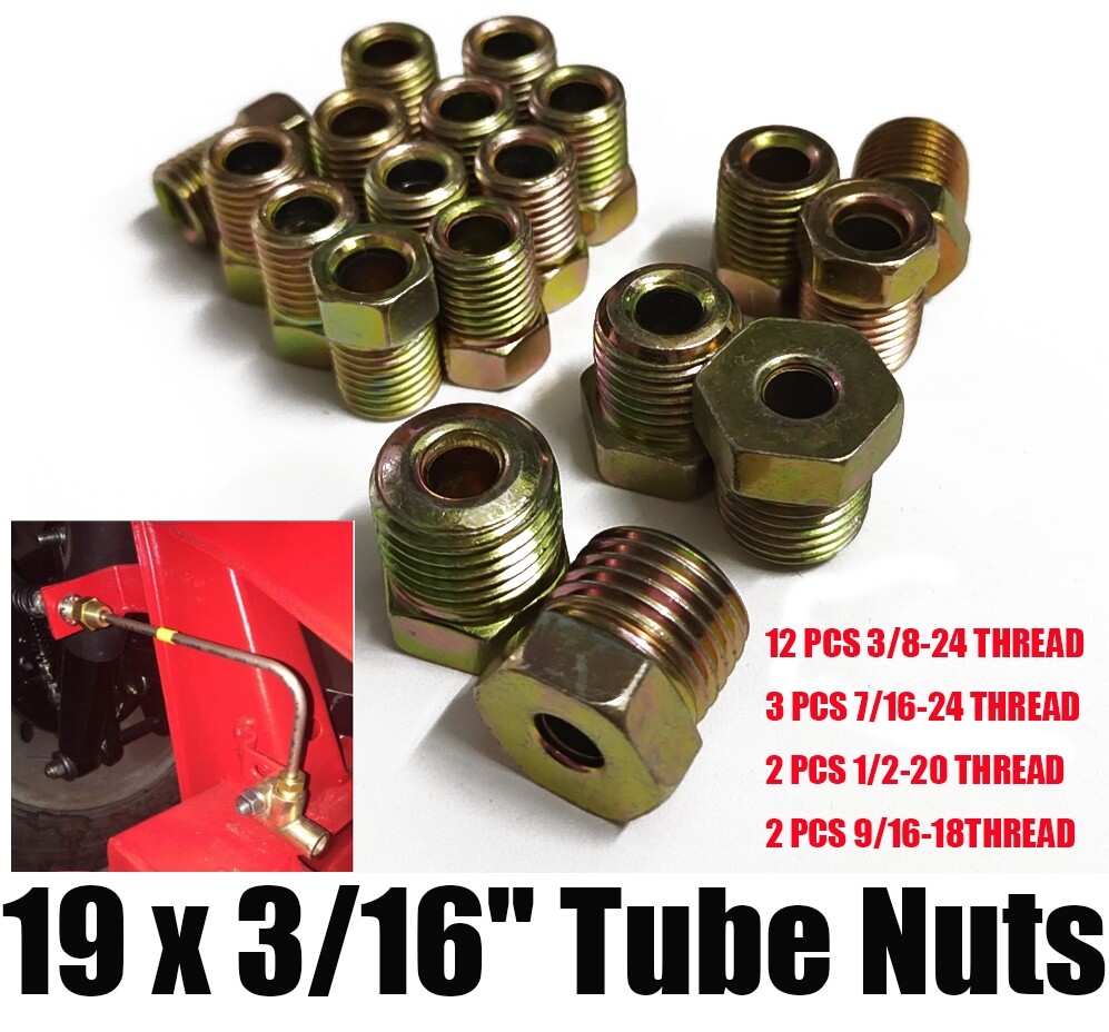 Brake Line Tee For 3/16IN Tube W/ Mounting Bracket Inverted Flare 3 8in 24 Brake Line Tee For 3/16IN Tube W/ Mounting Bracket Inverted Flare 3 8in 24