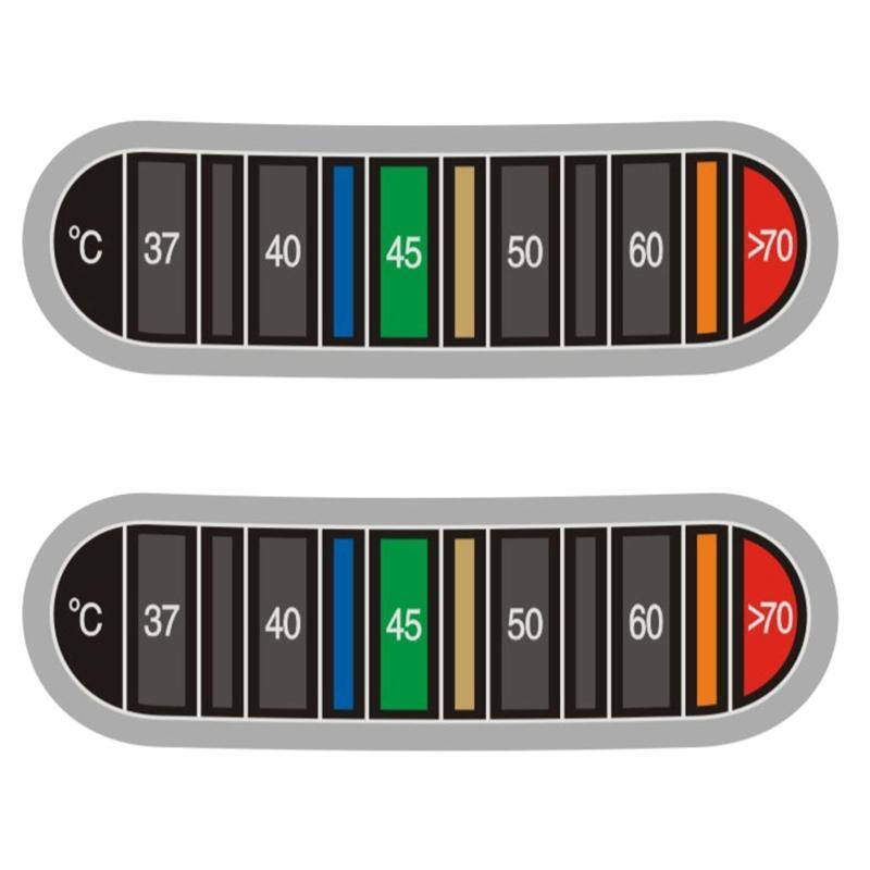 Temperature Sticker Sticky Thermometer Strips for Bottle Adhesive