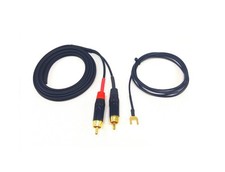 DUAL 1236, CS 521, 601, Cinch Phono Audiokabel Plattenspieler, 140 cm |3W