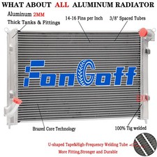 Radiator Fit MINI COOPER S JOHN COOPER WORKS CONVERTIBLE R52 R53 HOT