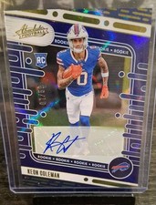 2024 Absolute football-Keon Coleman Signature Rookies Spectrum Auto 01/50 RC