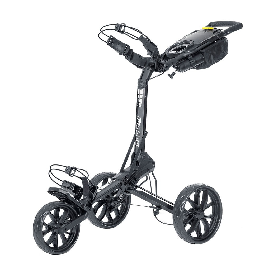 Boy Golf Slimfold Graphite/white Pull Cart