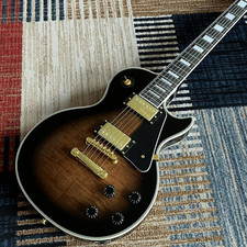 Custom Shop Brown burst electric guitar bone nut USA In stock free shipping