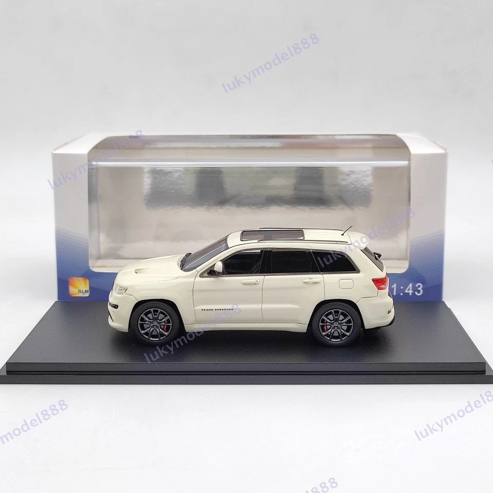 GLM Models 1/43 Jeep Grand Cherokee SRT8 #108502 White Resin Car Collection - Image 2 of 4