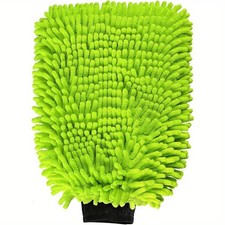 Microfiber Car Wash Mitt Scratch Free Ultra Absorbent Car Cleaning Glove