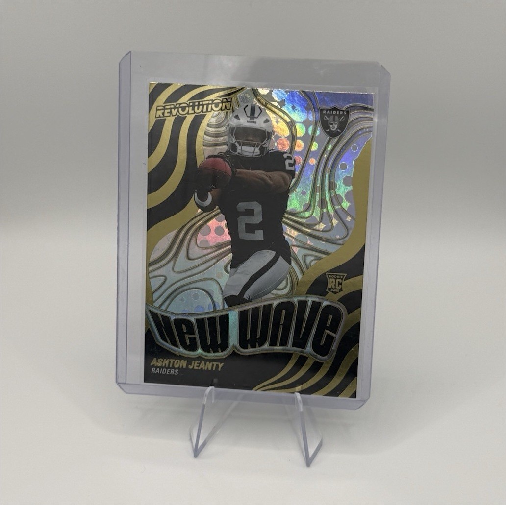 Panini 2025 Revolution New Wave Ashton Jeanty Rookie Insert #5 Raiders Football
