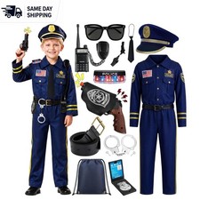 Kids Police Officer Costume Set with Accessories - Perfect for Role Play