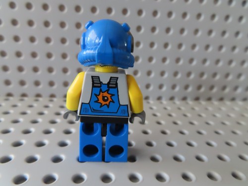 LEGO Figure Power Miners Engineer Rex + Occhiali pm010 pm022 8963 8959 8709 - Foto 2 di 2