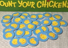 Count Your Chickens 32 Baby Chick Tokens Repl...