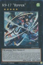 K9-17 Ripper JUSH-EN035 Prices | YuGiOh Justice Hunters | YuGiOh Cards