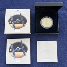 2024 STAR WARS TIE FIGHTER 2OZ TWO OUNCE SILVER PROOF COIN ROYAL MINT 3C49