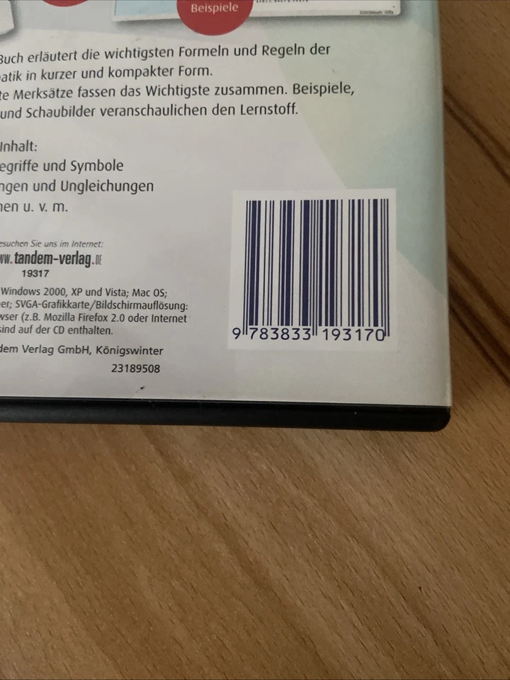 PC - Schülerhilfe Kompaktwissen Mathematik 5. bis 10. Klasse (PC) - Bild 3 von 3