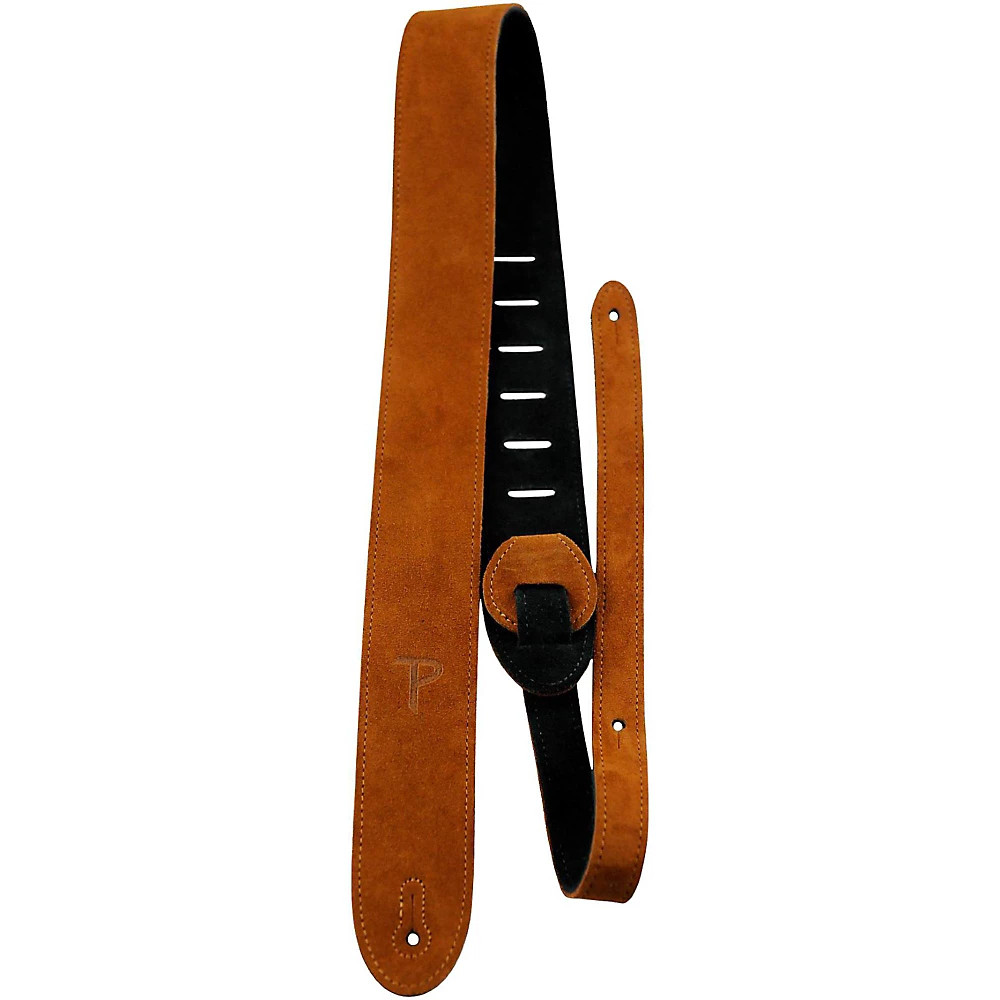 Perris Leather Guitar Strap with Reversable Natural Suede Backing Natural 2 in 4990₽