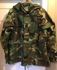 Genuine U.S. Military Issue ECWCS Gore-Tex Woodland Camo Parka XL Long
