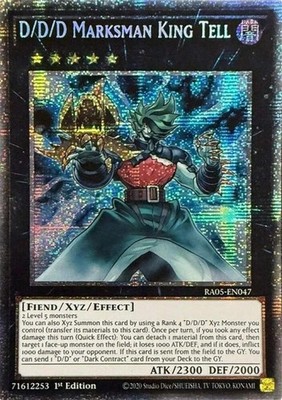 D/D/D Schützenkönig Tell (Starlight Rare) (RA05-DE047)