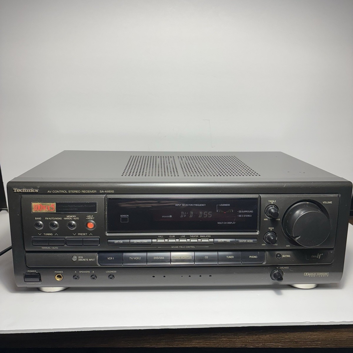 Technics SA-AX610 - 5.1 Ch AV Surround Sound AM FM Stereo Receiver