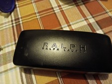 Ralph Lauren Hard Shell Eyeglasses Sunglasses Case Black