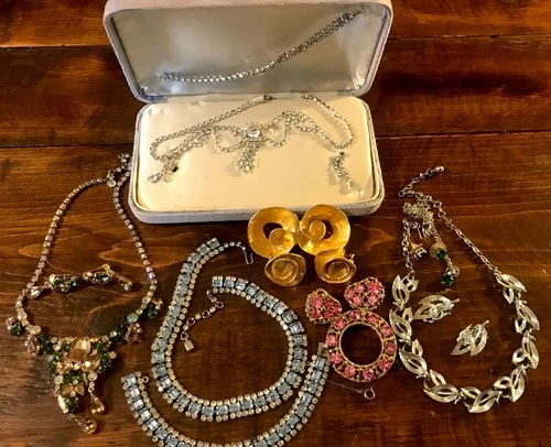 Vintage Costume Jewelry Sets Austria And Schoffel , Weiss, Coro Juliana 7