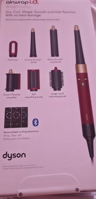 Nagelneues und versiegeltes Dyson Airwrap ID glattes und welliges Haar - rot