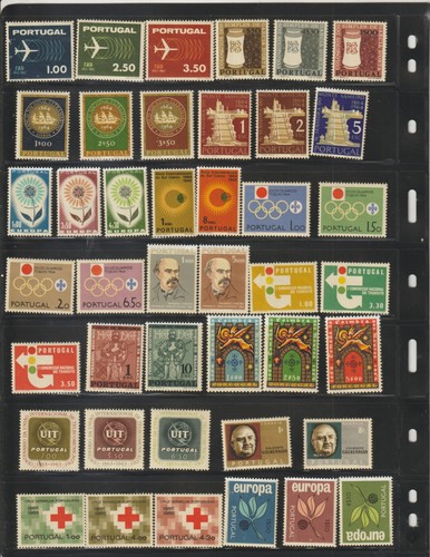 Portugal Collection 1963-1971 Complete Sets MNH. 2021 Scott Value OVER $240.00 - 第 1/4 張圖片