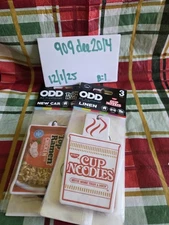 RARE GAG GIFT AIR FRESHNER TOP RAMEN AND CUP NOODLES