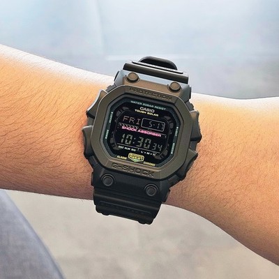 CASIO G-SHOCK デジタル腕時計 ブラック Casio G-Shock GX-56MF-1D Digital Matte Black Vibrant Dial Digital