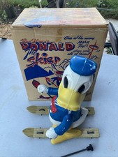 LOUIS MARX DONALD THE SKIER WALT DISNEY PRODUCTIONS Box