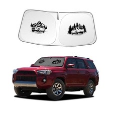 Windshield Sunshade Custom Fit for Foldable 4runner 2010-present mountain car