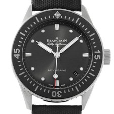 Blancpain Fifty Fathoms Bathyscaphe 5100B-1110-B52A Men's Meteorite Gray #W1243